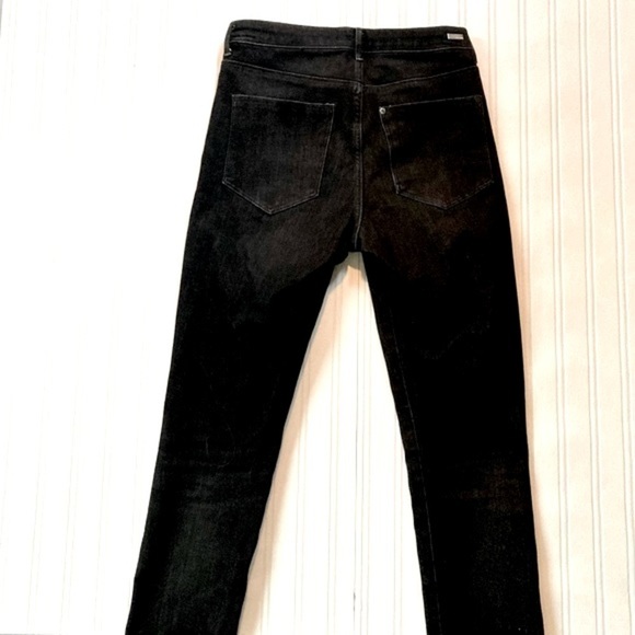 &Denim 360* Stretch Black Wash High Waist Skinny Jeans,‎ size 31 x 32 - Picture 7 of 13